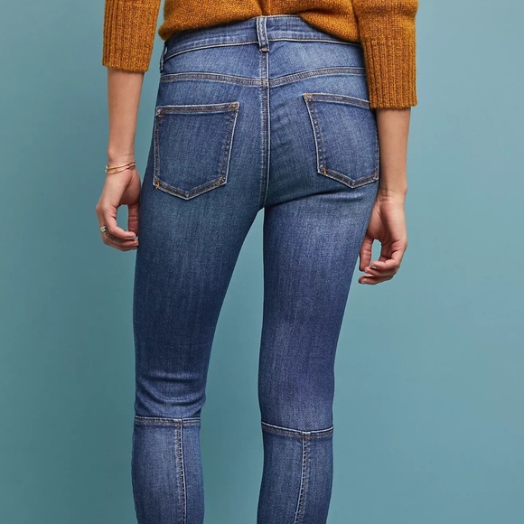 Pilcro by Anthropologie High Rise Denim Leggings - Picture 4 of 9
